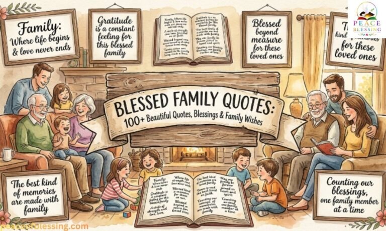 Blessed Family Quotes 100+ Beautiful Quotes, Blessings & Family Wishes