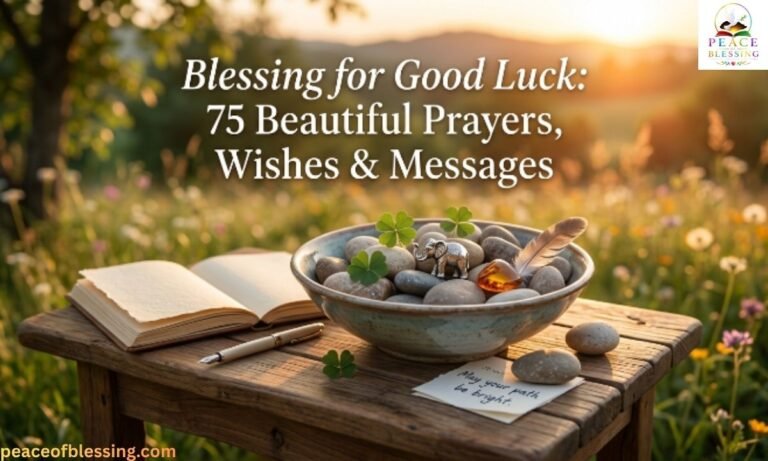 Blessing for Good Luck 75 Beautiful Prayers, Wishes & Messages