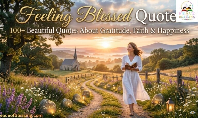 Feeling Blessed Quotes 100+ Beautiful Quotes About Gratitude, Faith & Happiness