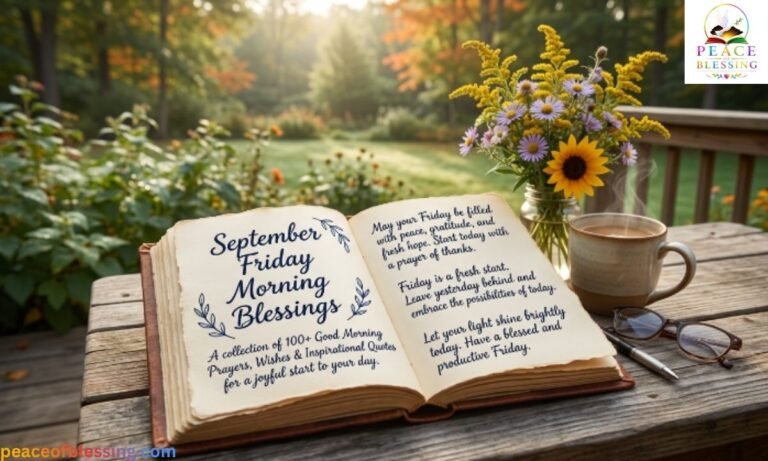 September Friday Morning Blessings 100+ Good Morning Prayers, Wishes & Inspirational Quotes