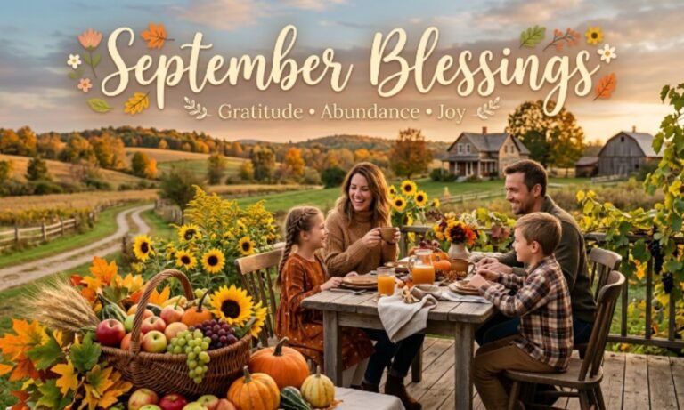 September Blessings