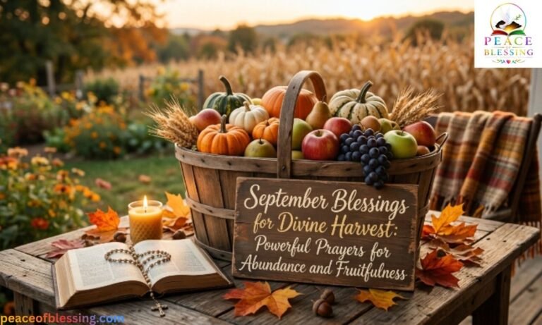 September Blessings for Divine Harvest Powerful Prayers for Abundance and Fruitfulness