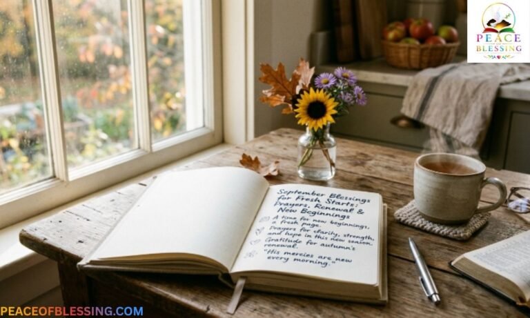 September Blessings for Fresh Starts Prayers, Renewal & New Beginnings