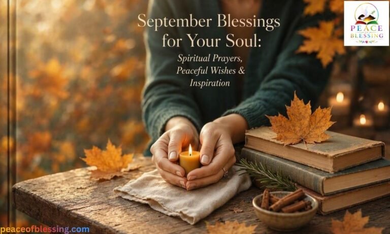 September Blessings for Your Soul Spiritual Prayers, Peaceful Wishes & Inspiration