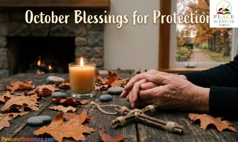 October Blessings for Protection